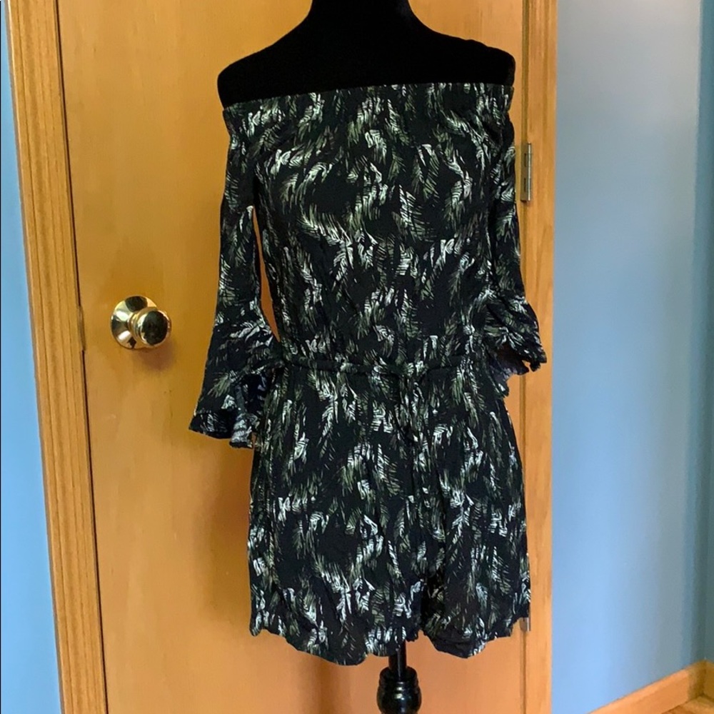 Express Off the Shoulder Romper